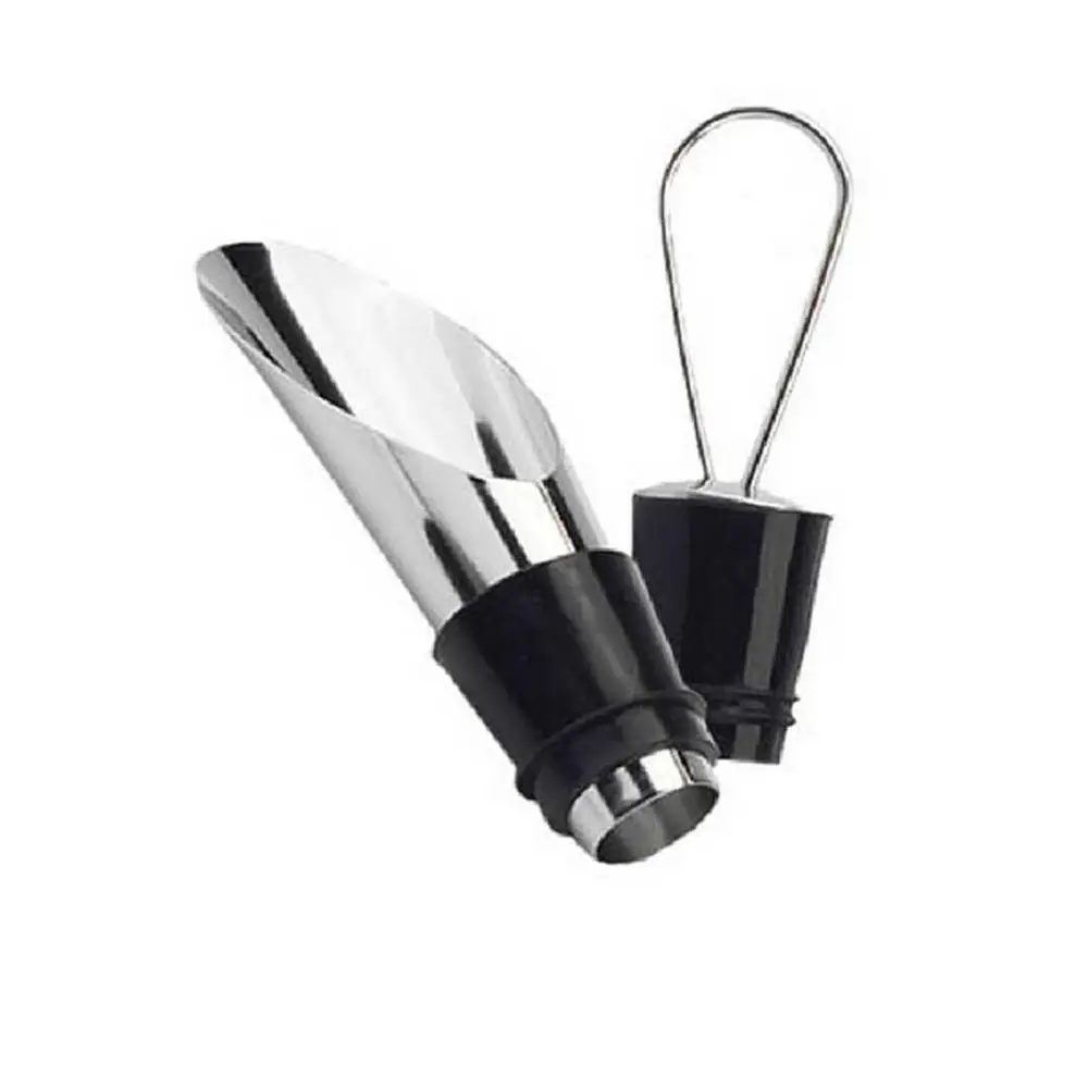 Новинка 2019 нержавеющая сталь Pourer + пробка поток бутылки вина выливной Носик