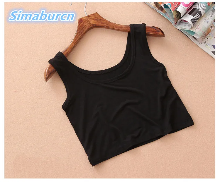 

Short Tank Tops Women New Summer Sleeveless Summer Strapless Sexy Female Casual Female Tops Slim T Shirt Vest Ladies Clothing