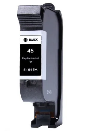 Hisaint (2 шт./лот) чернильный картридж для HP45 51645A принтера HP 1120c/1125c/1180c/1220c/1280/1600c/6122/9300 |