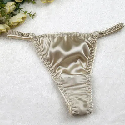 Женские трусики из натурального шелка с низкой талией размера плюс S/M/L/XL/XXL|silk panties