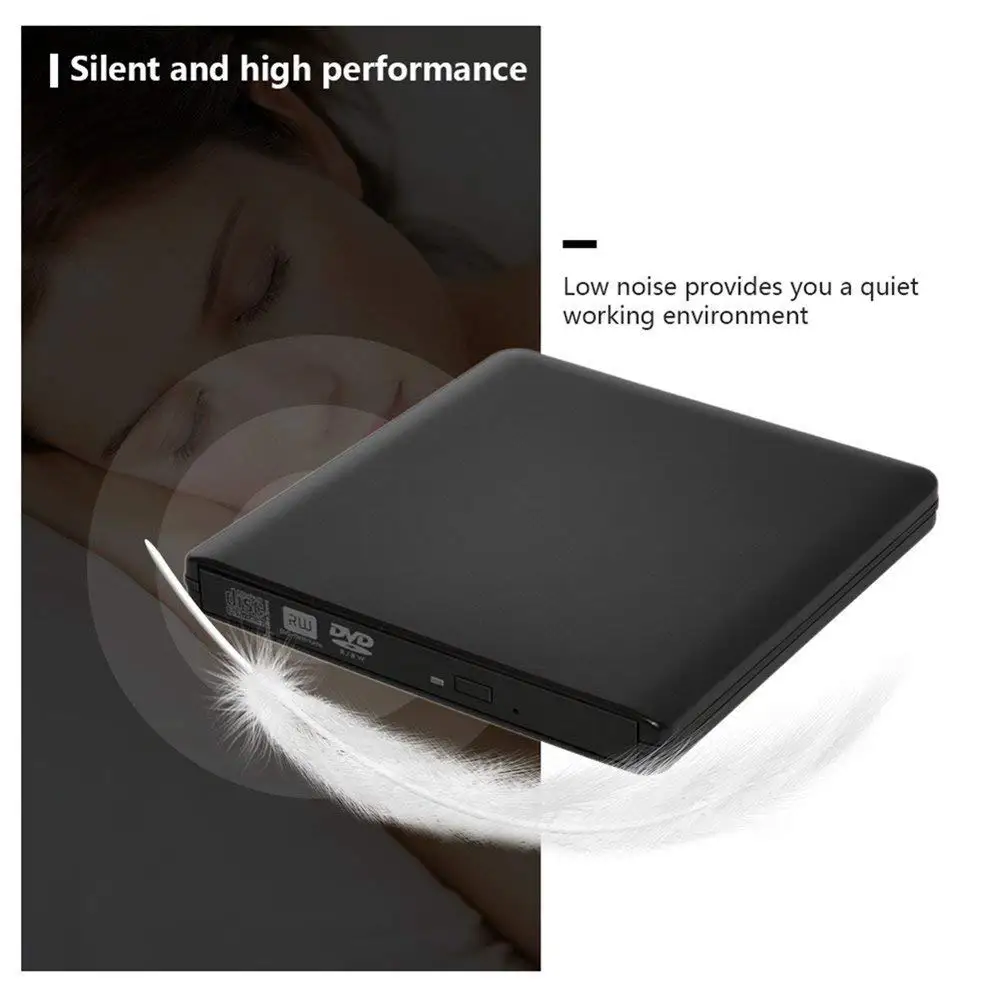 USB 3,0 Портативный внешний DVD-RW/CD-RW записывающее устройство для записи внешнего DVD CD горелки Привод Оптический Дисковый привод CD DVD rom плеер