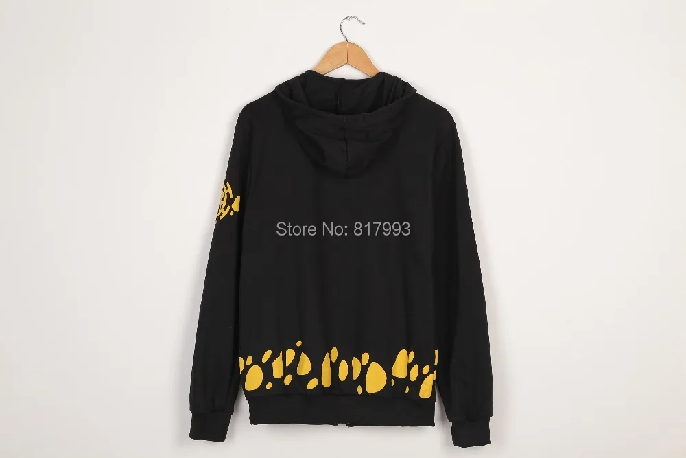 

Cute Unicorn One Piece Law long sleeve Coat hooded Jacket mens clothes hoodies and sweatershirts anime cosplay costume