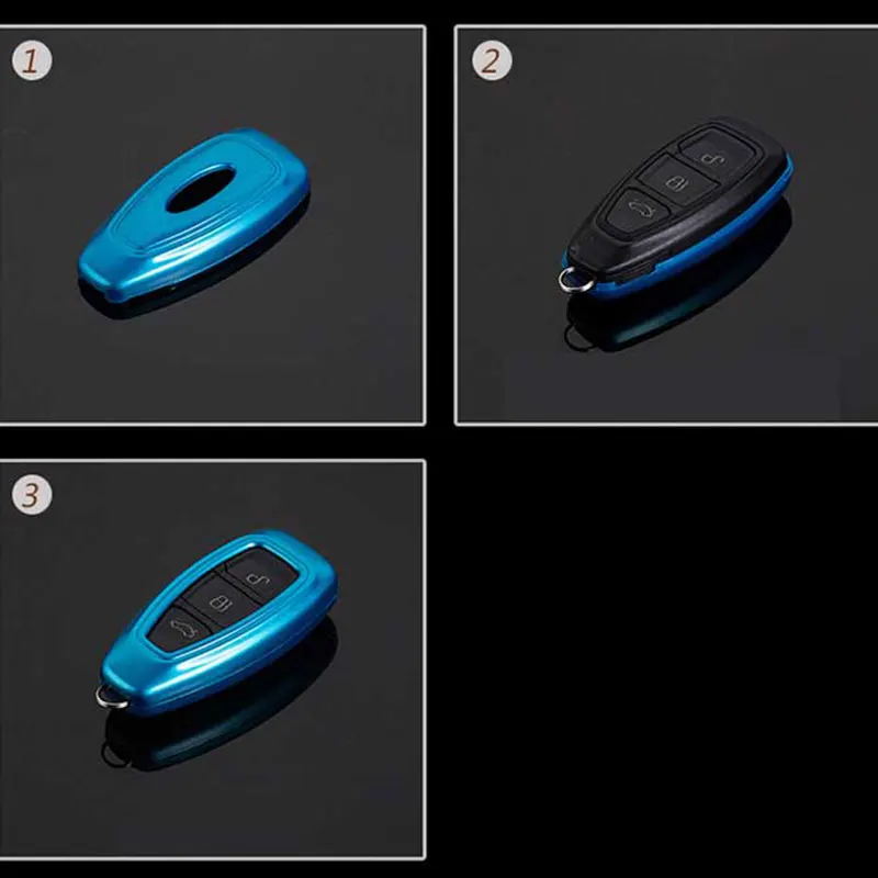 ABS Car Key Cover Case fit for Ford Focus 3 Ecosport Kuga Escape Bag Styling | Автомобили и мотоциклы