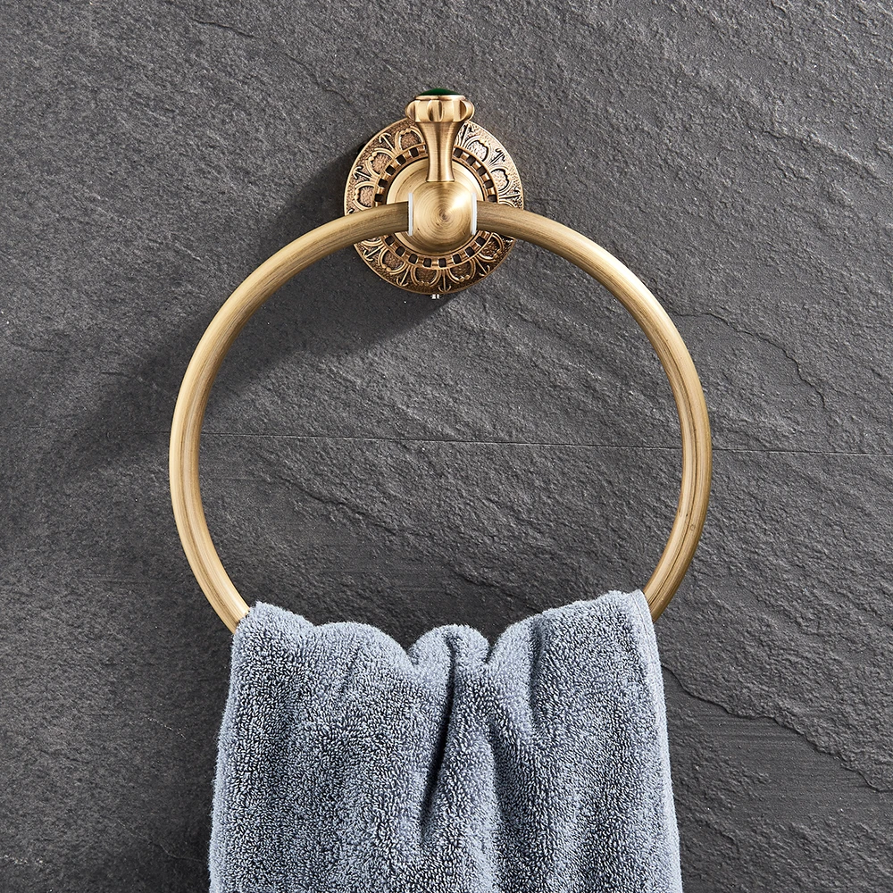 Настенное крепление кольцо для полотенец в ванную комнату аксессуары ванной