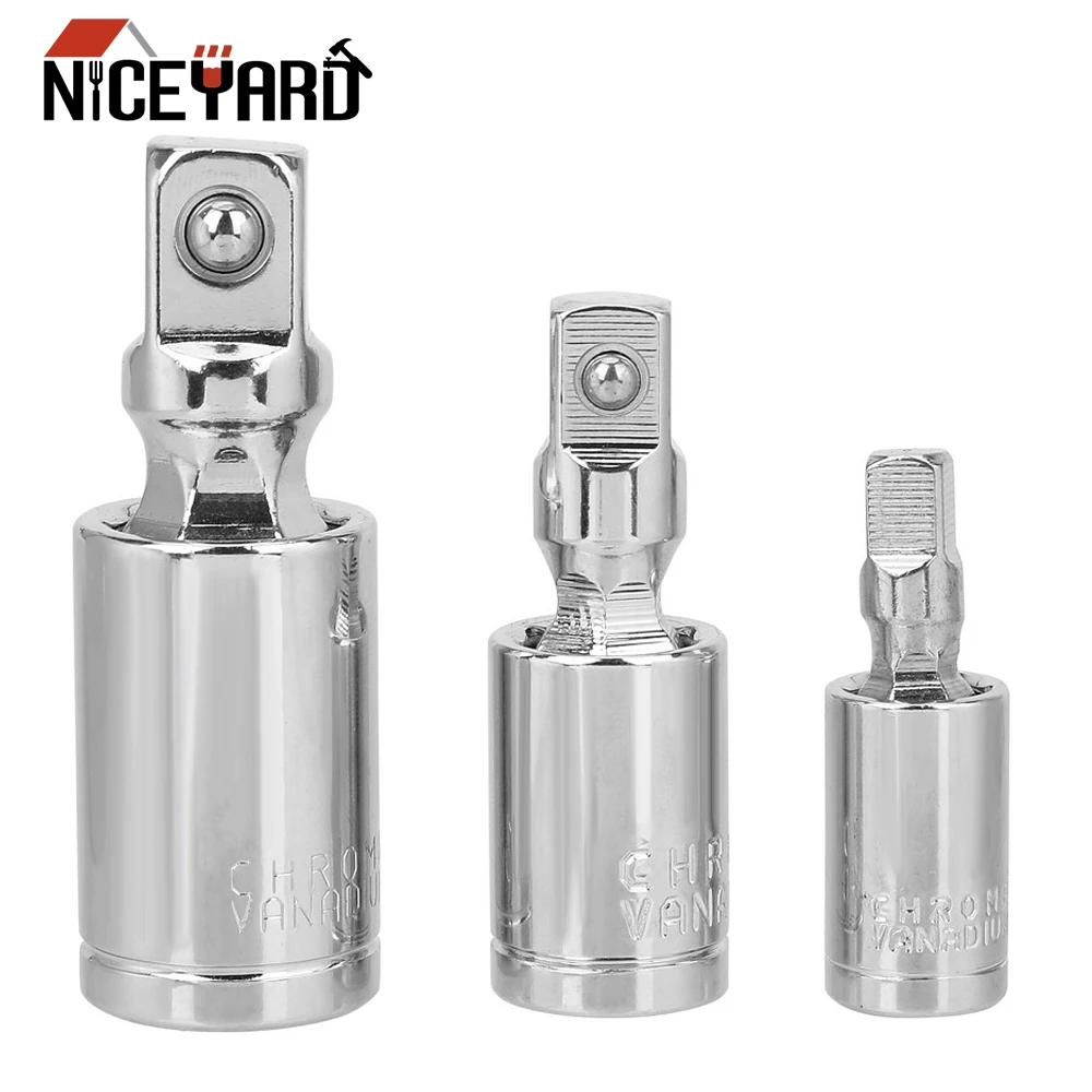 Ключ Трещотка NICEYARD 1/4 дюйма 3/8 1/2 с поворотом на 360 градусов|Гаечный ключ| |