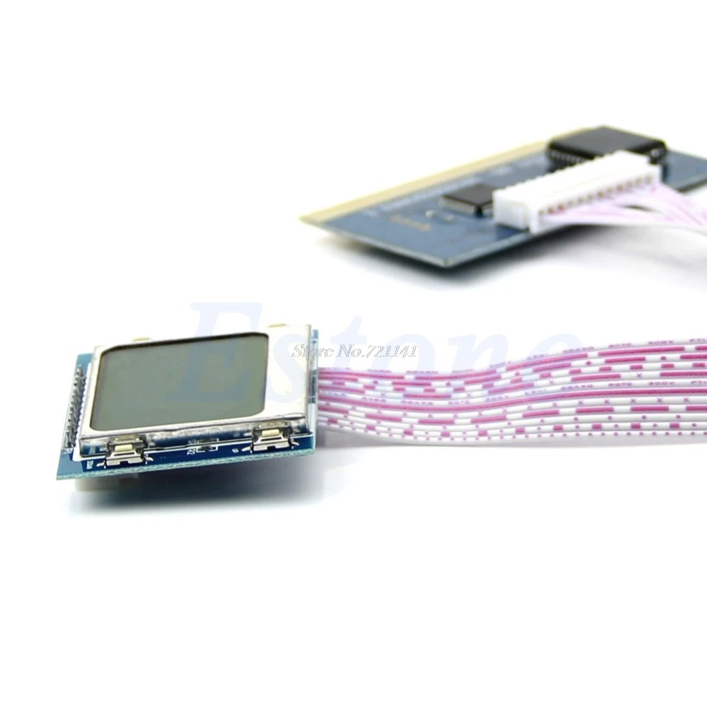 1 шт. PCI ЖК диагностический пост отладочная Тестовая карта для настольной материнской платы PTI9