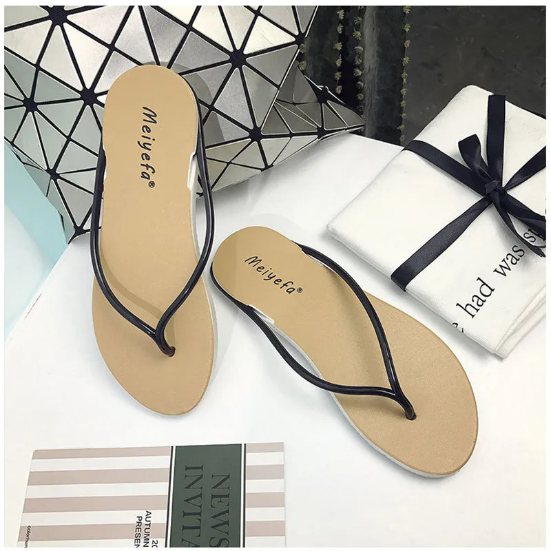 Шлепанцы женские RUIDENG из ПВХ летние белые черные красные | Обувь