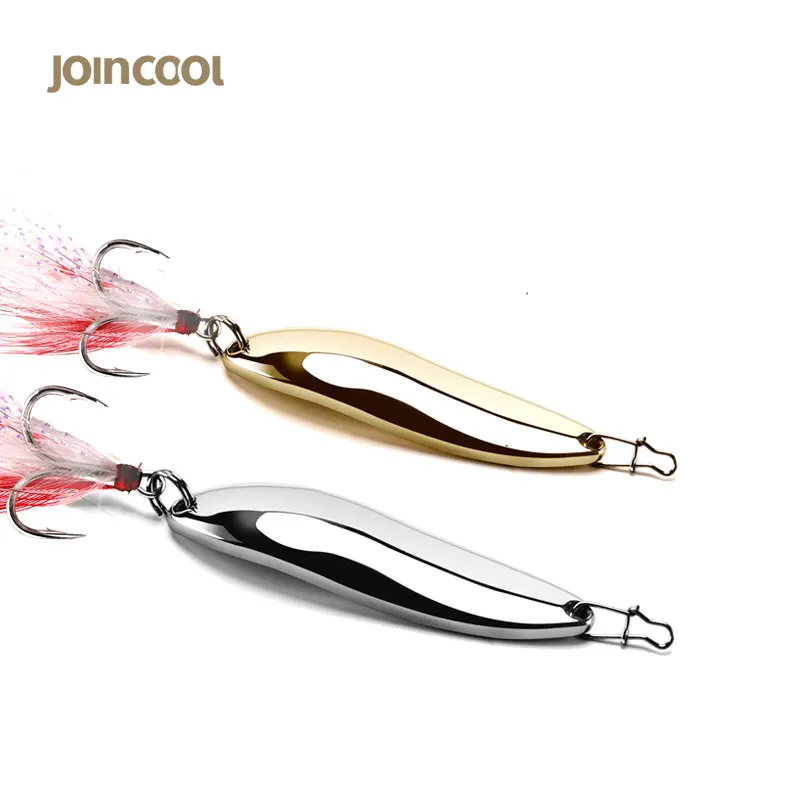 Joincool форель металлическая рыболовная ложка приманка 7 г-20 г рыболовные воблеры