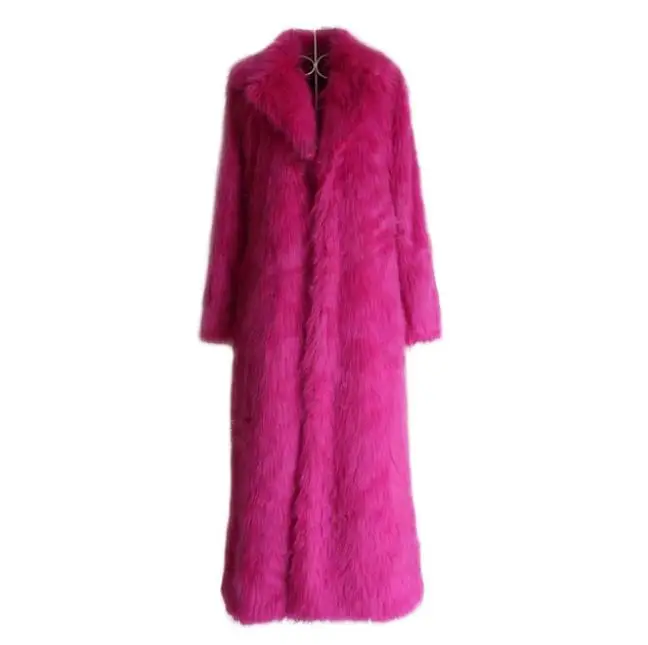 Chaqueta Cuero Mujeroft имитация кроличьего меха женская одежда верхняя Mujer зима осень