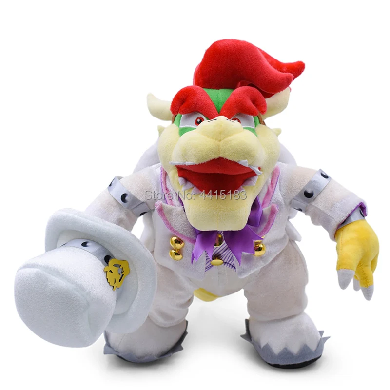 Аниме Супер Марио Одиссея Bros свадебное платье Теплозаправщик koopa плюшевая кукла плюшевые мягкие с наполнением игрушки отличный подарок на Рождество для детей