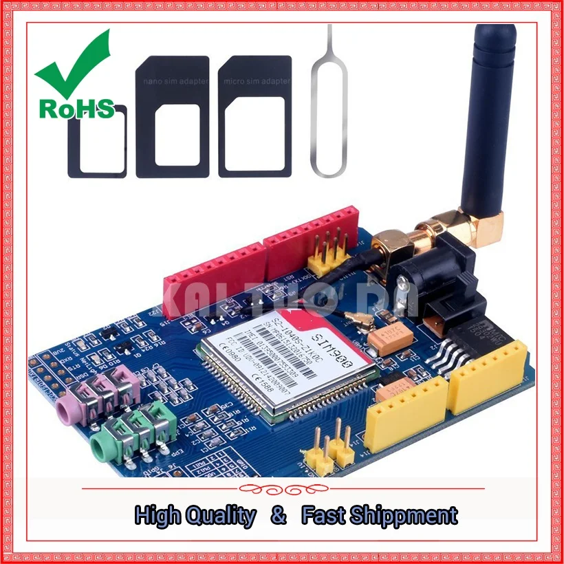 

SIM900 Module \ 4 Frequency Module \ Development Board \ GSM \ GPRS \ Module \ Wireless Data Transmission Super TC35i