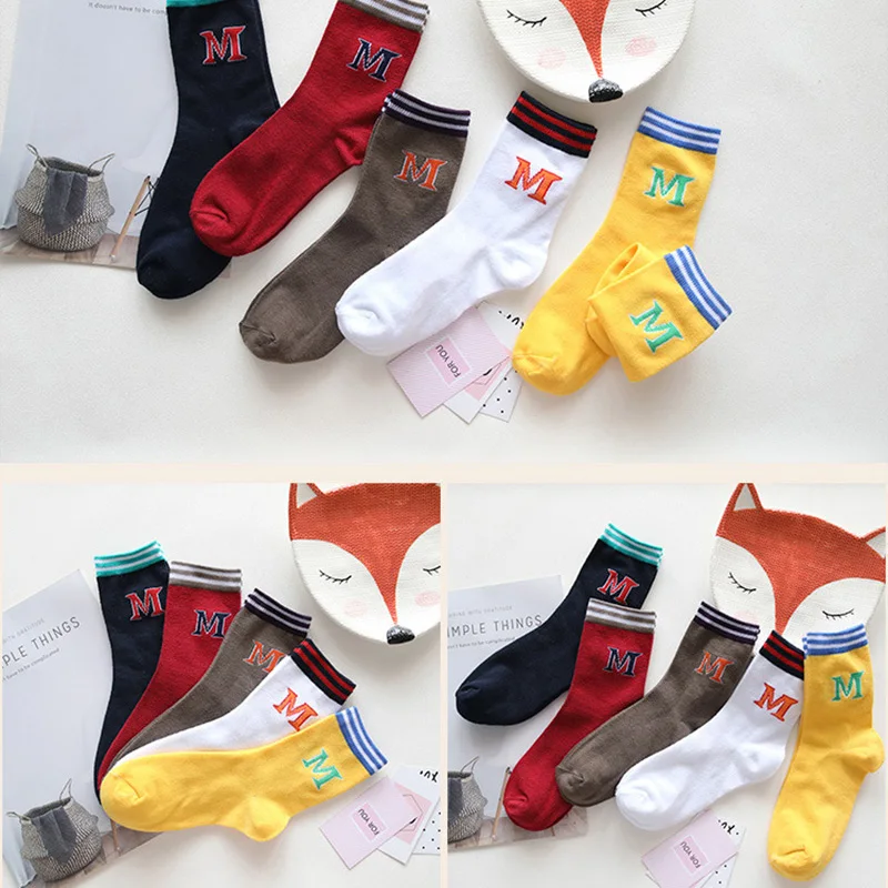Женские носки женские хлопковые милые забавные длинные без пятки с героями