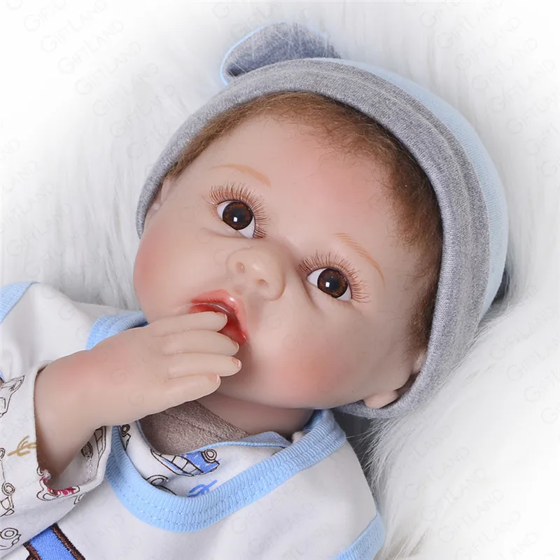 Reborn Baby Doll Мягкие плюшевые игрушки Реалистичные дети настоящие Boneca подарок Bebe