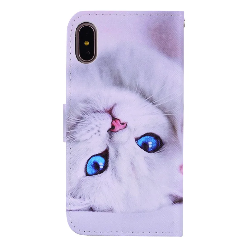 Для iphone 7 8 6 Plus X XR XS Max чехол кожаный бумажник флип-чехол для Coque iphone 7 5S SE 6S чехол для телефона Магнитный