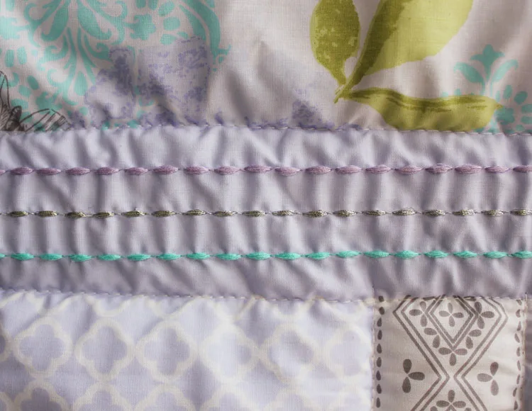 7 шт. вышитые светло голубой Цвет Цветы бабочки Пеленальные принадлежности Набор