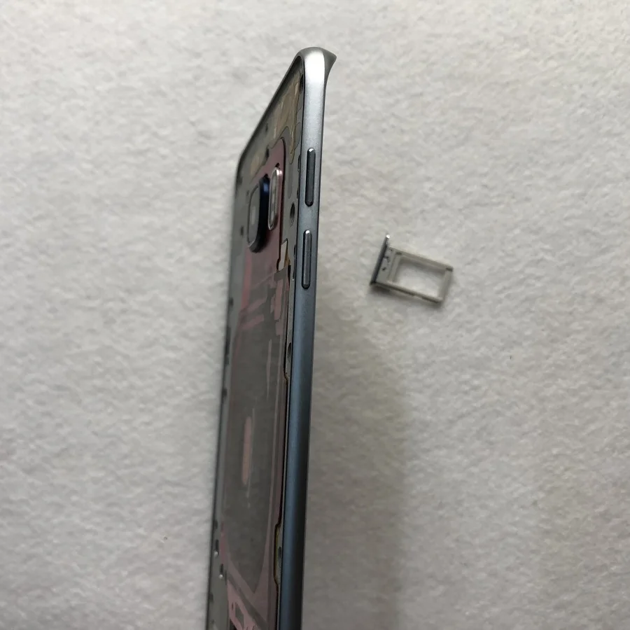 Для Samsung Galaxy S6 edge + Plus G928 G928F средняя Рамка металлическая рамка крышка аккумулятора