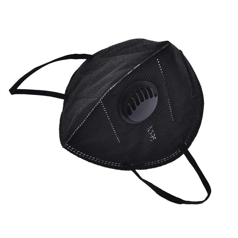 Cotton PM2.5 Activated Carbon Filter Respirator Mouth-muffle Mask Face Anti Haze Mask Breath Valve Anti-dust Mouth Mask