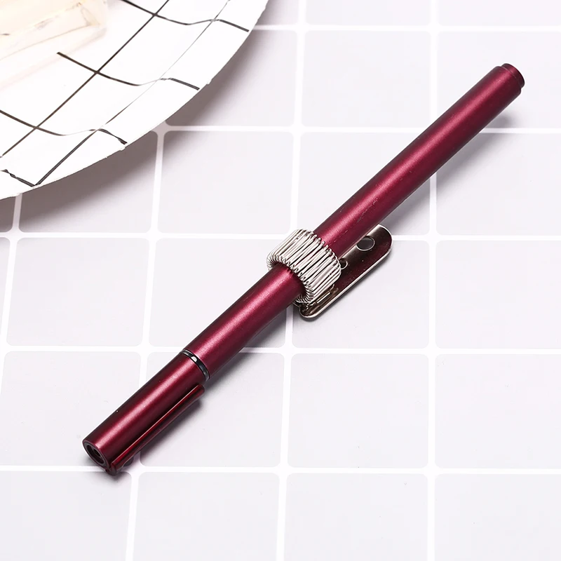 1 шт. одно отверстие металлический держатель для ручки Творческий 32*12 мм с