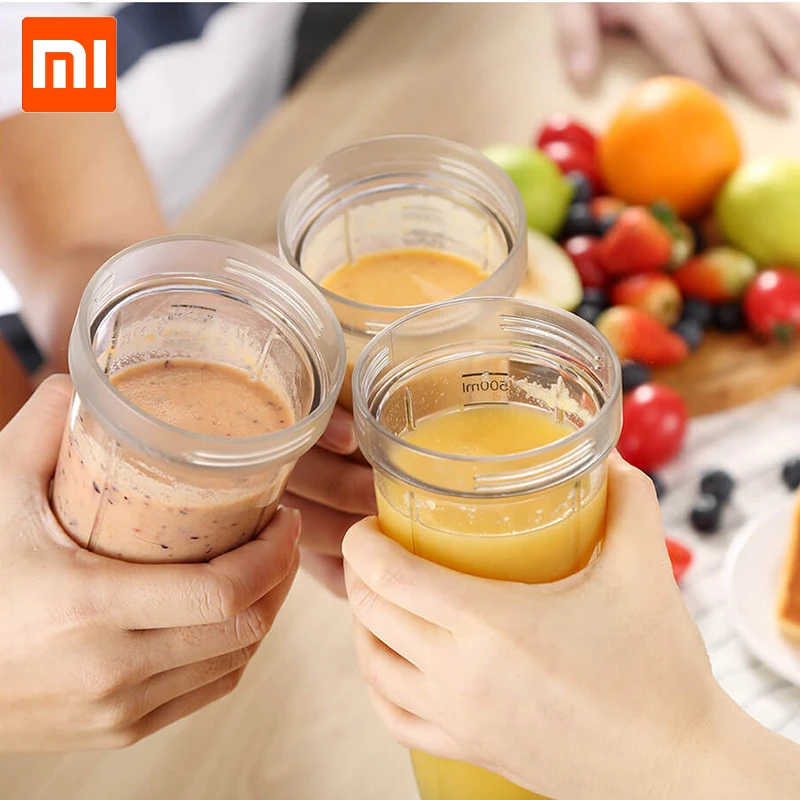 Original Xiaomi Youpin portable cup Tritan material 500ml cooking machine drinking suitable for exercise running travel | Электроника