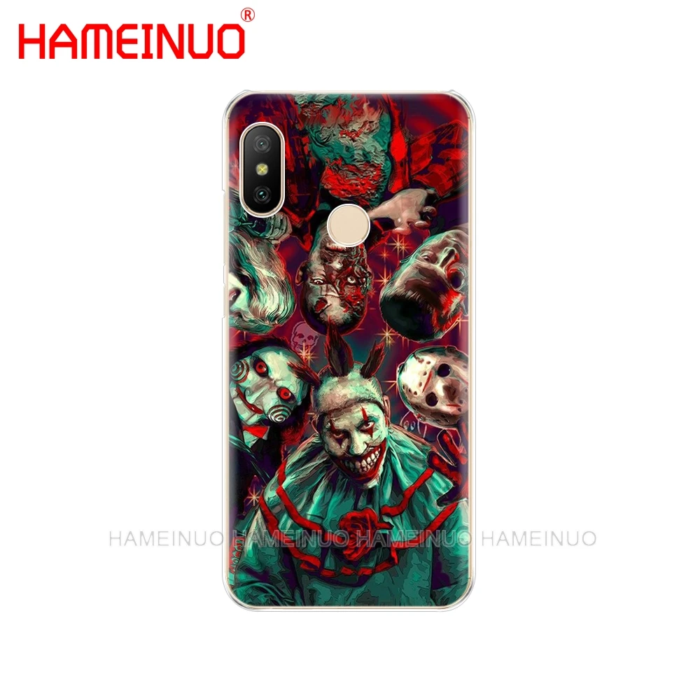 Чехол для Xiaomi Mi 8 se A2 lite redmi 6 6a 6 pro note 6 PRO pocophone F1 для redmi s2 чехол coqa The Clown Horror IT - Цвет: 80715
