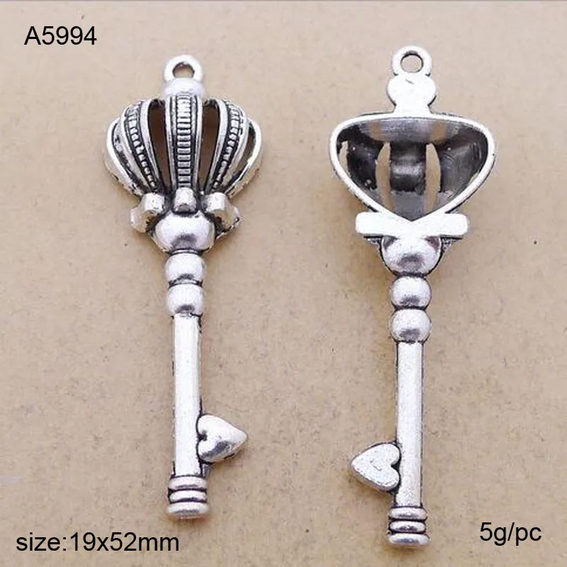 

25 шт., винтажные серебряные металлические подвески из цинкового сплава