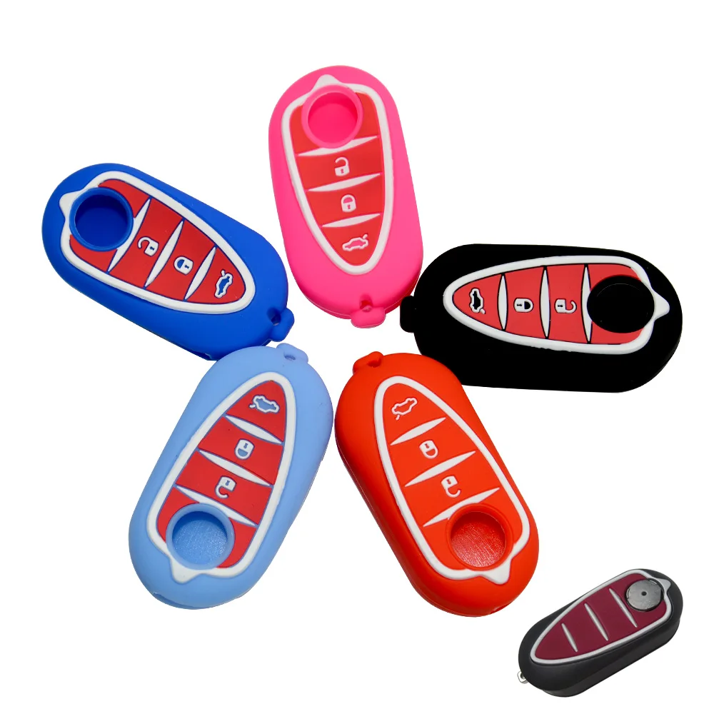OkeyTech складной силиконовый чехол с 3 кнопками для дистанционного ключа от машины