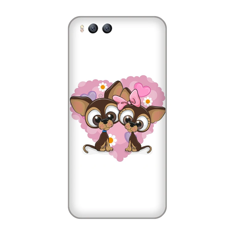 Cute lovely Cartoon brown dog printed Soft TPU Silicone Case Cover for xiaomi 3 note3 4 4c 5s 5 6 redmi 4a 6a note note2 5a |