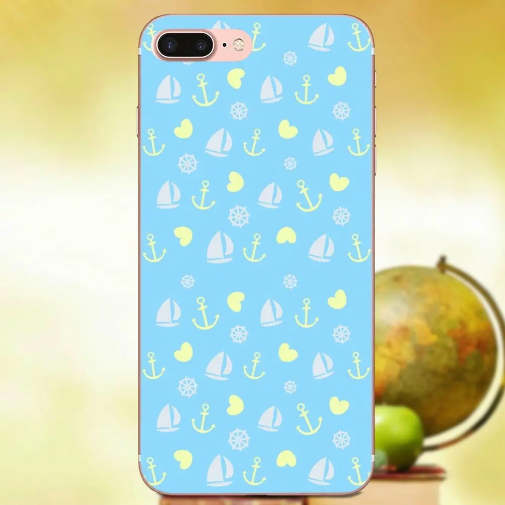 Для Apple iPhone 4 4S 5 5C 5S SE 6 6S 7 8 Plus X XS Max XR TPU чехол для телефона с принтом в полоску