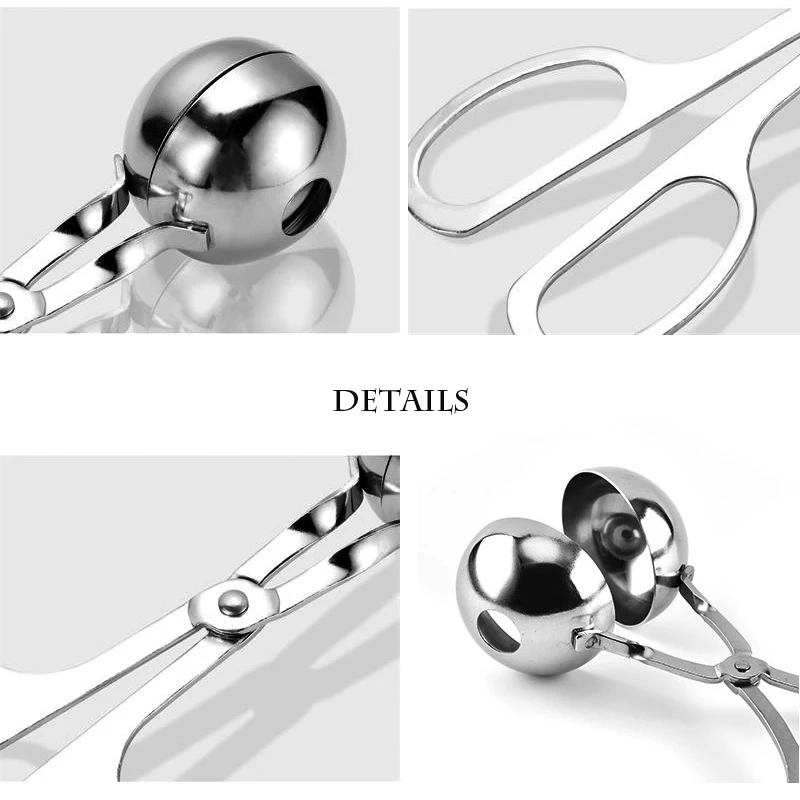 Машина для приготовления мясных шариков из нержавеющей стали форма ложка рыбы