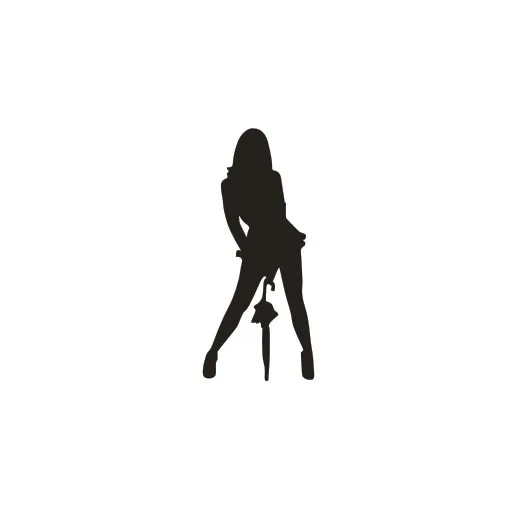 

Sexy Fashion Beauty Sticker Applique Reflective Car Body Sticker