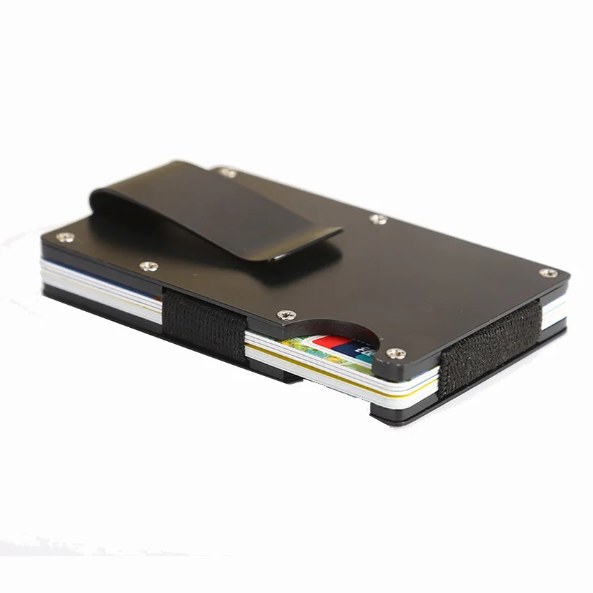 Оптовая продажа металлический держатель для кредитных карт с RFID защитой