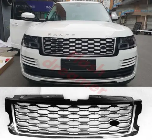 Подходит для Land Rover Range Rover Vogue автобиография передняя решетка сетка боковое отверстие боковая решетка обивка задней двери комплект молдингов