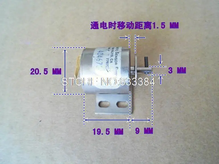 Низкая цена! 2 шт. 12V 24V DC мини Электромагнит пуш ап микродвигатель постоянного