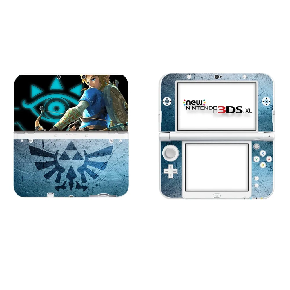 Легенда о Зельде виниловая наклейка на кожу Наклейка для нового 3DS XL Скины Наклейка s для нового 3DS LL виниловая Защитная Наклейка