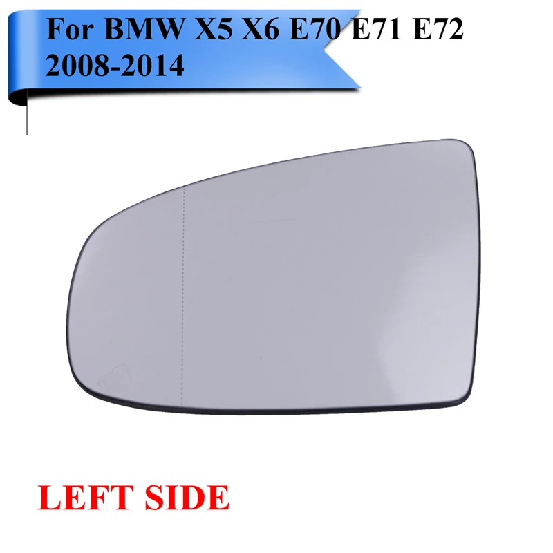 Левая сторона для BMW X5 X6 E70 LCI E71 E72 M Sport SUV xDrive 2008 2014 с подогревом крыла Зеркало