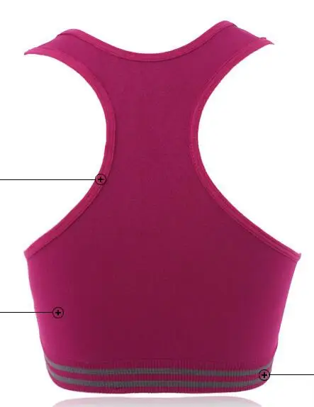 Для женщин быстросохнущие Мягкий Бюстгальтер Push Up безрукавки для фитнес-зал