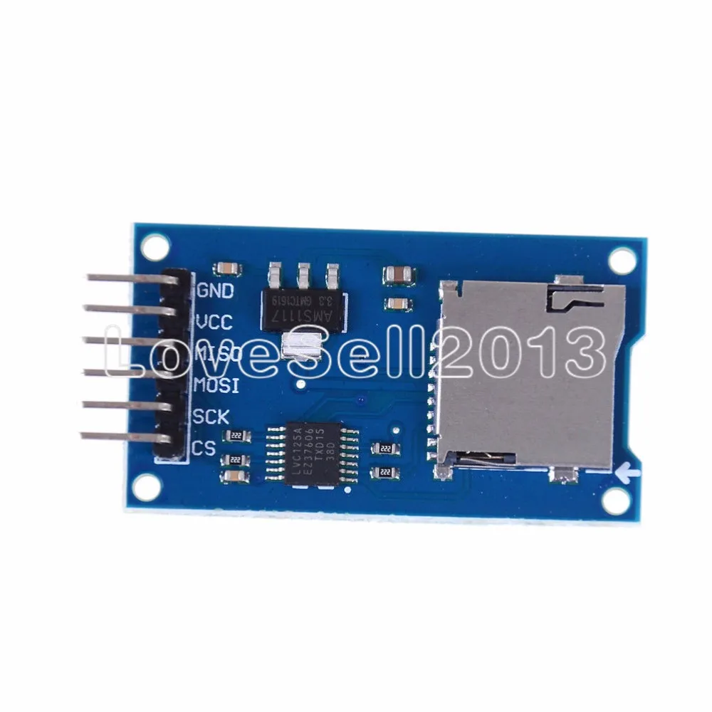 Карта памяти Micro SD Mciro TF Card защитный модуль SPI для Arduino новинка | Электроника