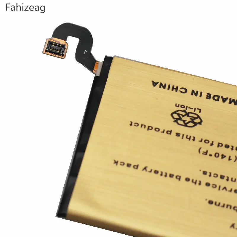 Fahizeag 1x3250 мАч EB BG920ABE Золотой Сменный аккумулятор для Samsung Galaxy S6 G9200 G920f G920i G920A G925S G920K