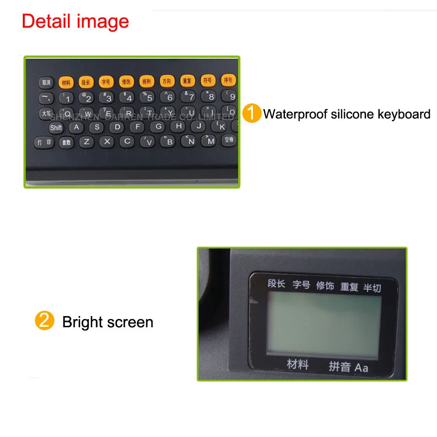 Термоусадочная машина для маркировки проводов ПВХ трубки принтер мм |