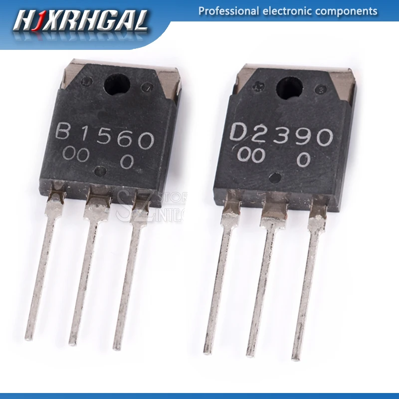 4 шт. B1560 D2390 2 пары (2 2SB1560 + шт 2SD2390) Оригинальные аутентичные HJXRHGAL|Интегральные
