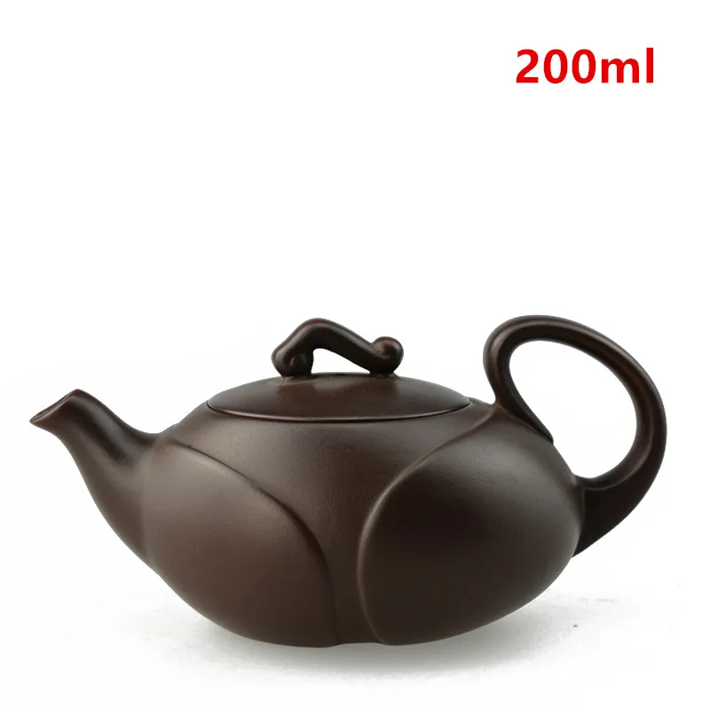 

Hot!!! Purple Clay Tea pot Chinese YiXing Ceramic Teapot Drinkware KungFu Tools Lucky Zisha Tea Pot Set 150ml Tea Ceremony Gift