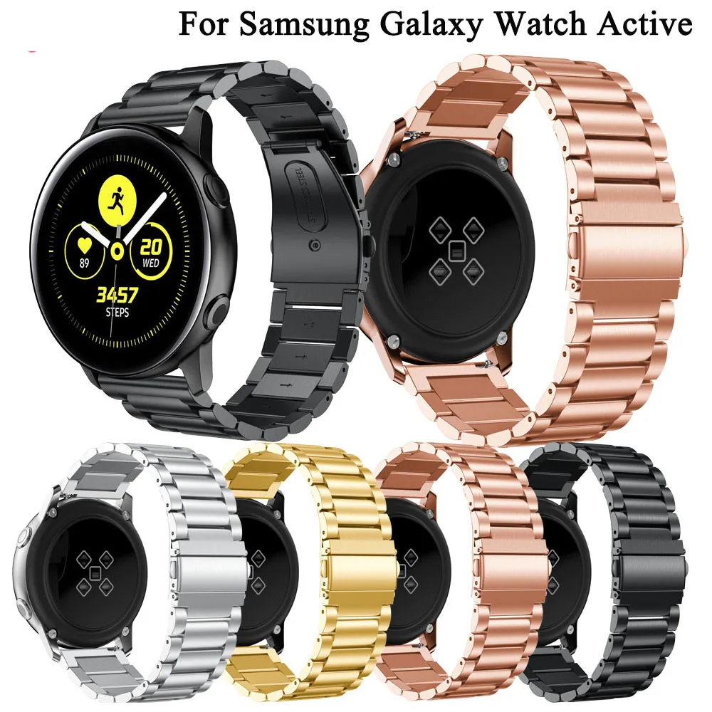 Ремешок 20 мм для смарт часов Samsung Galaxy Watch Active браслет Gear S2 Аксессуары 42