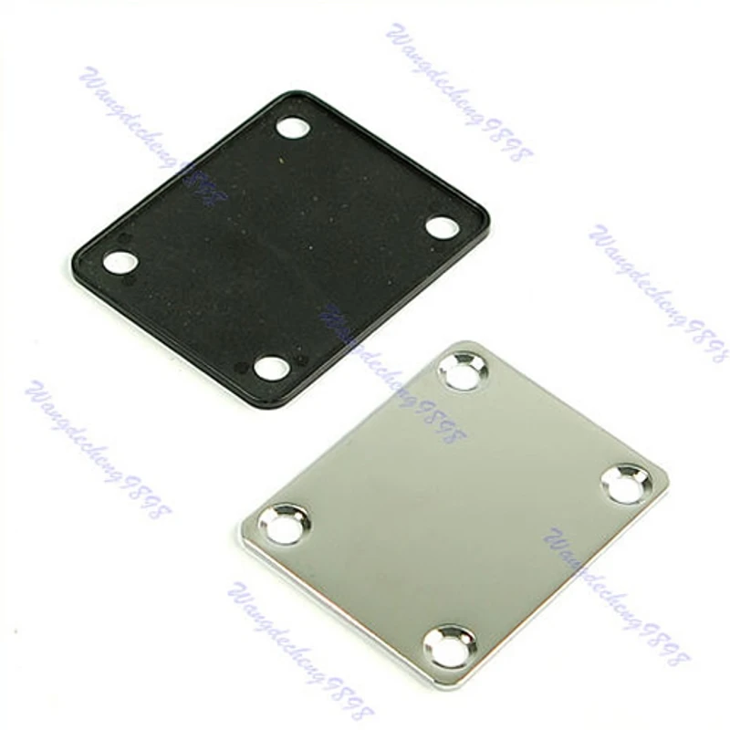 

1 Set 4.5cm Screw Length Chrome Color Chrome Neck Plate W/Screw part For Start Tele Guitar