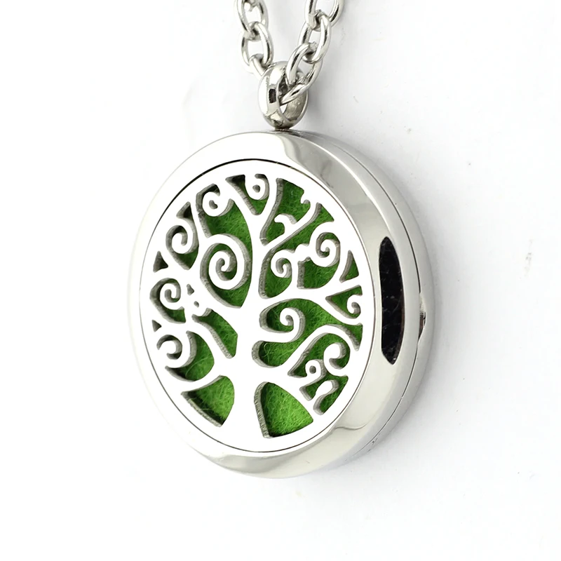 Высококачественный 30 мм кулон из нержавеющей стали с изображением дерева жизни