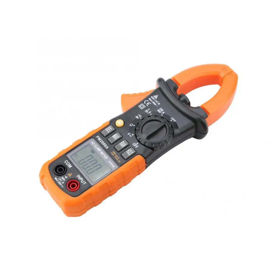 Цифровой мультиметр зажим PEAKMETER PM2008A с автоматическим выбором