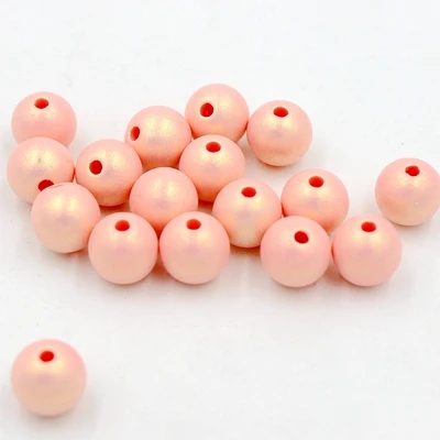 dark pink Kwoi Vita' мульти 6,8, 10,12, 14,16 мм Матовые Круглые имитация жемчуга ABS пластиковые бусины для ожерелья и браслета DIY Изготовление ювелирных изделий - Цвет: dark pink