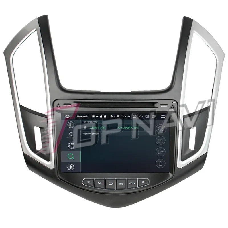 Topnavi Octa Core Android 9 0 автомобильный GPS навигатор для Chevrolet CRUZE 2015 DVD плеер