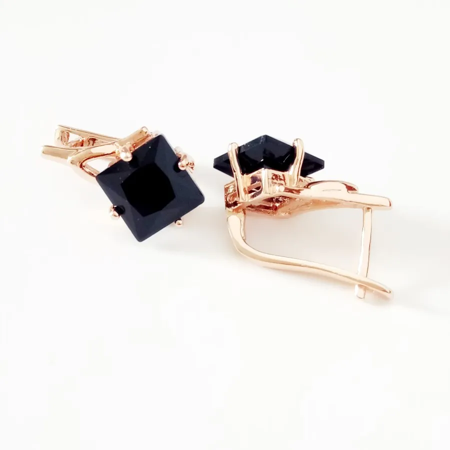 Серьги корейские серьги 585 золотого цвета новые модные ювелирные украшения для
