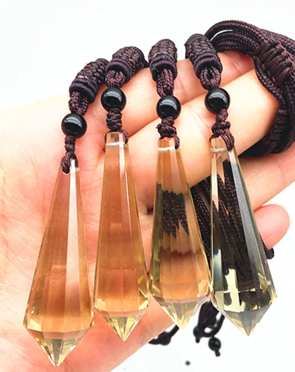 1PCS Natural quartz crystal 12-sided magic wand pendant and chakra square point | Дом и сад