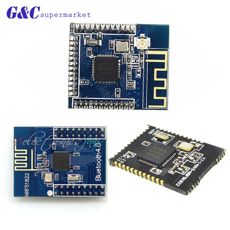 NRF51822 Core51822 BLE 4 0 Bluetooth 2 4G антенна с беспроводным модулем плата для ULP SPI I2C UART